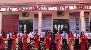 Vĩnh Phúc: Khánh thành Thiết chế văn hóa – Thể thao Làng văn hóa thôn Bàn Mạch